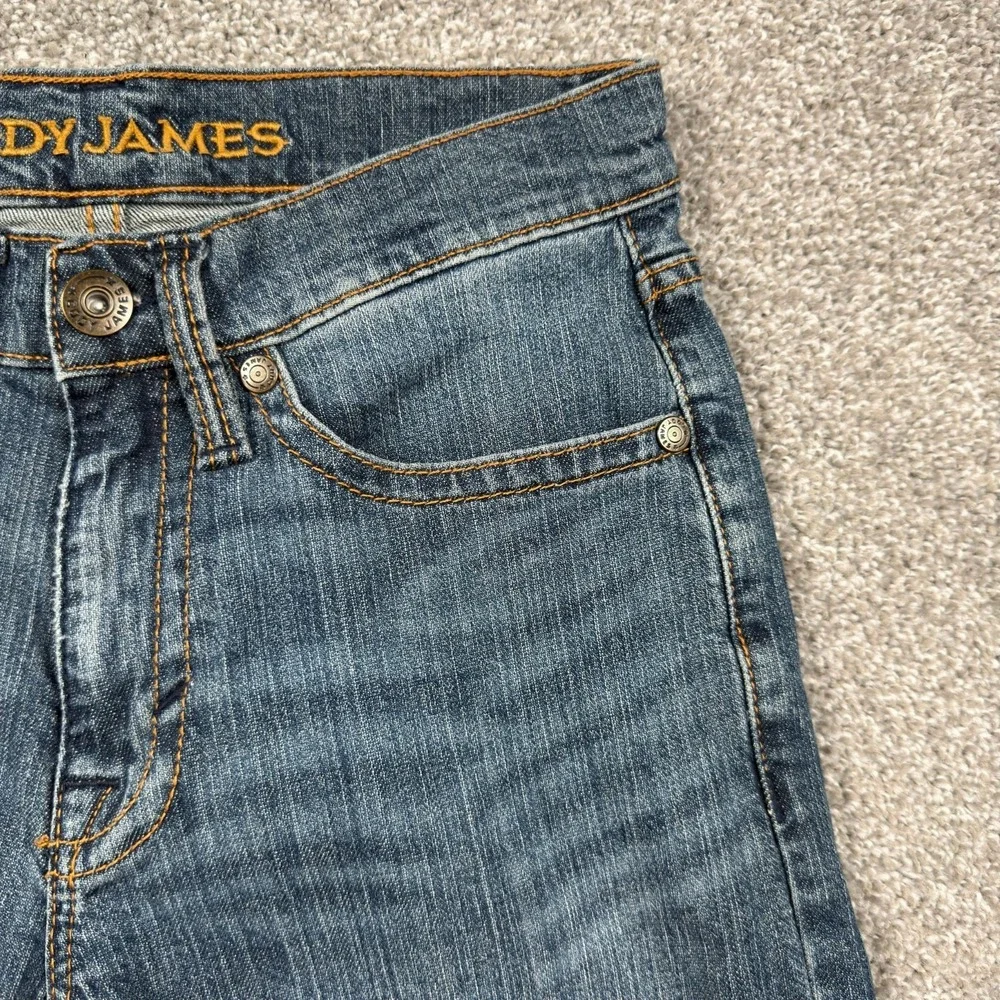 Cody James Straight Leg Jeans Men's 28x30 Blue Medium Wash Stretch Western Denim